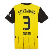 Camisa de Futebol Borussia Dortmund Waldemar Anton #3 Equipamento Principal 2024-25 Manga Curta